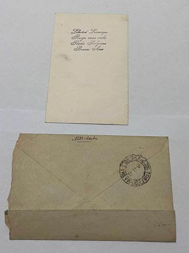 Cartão Postal Antigo Foto Assinada Atriz Libertad Lamarque
