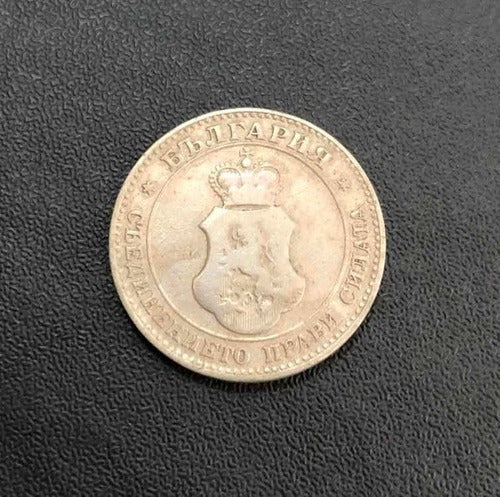 Antiga Moeda 1908 BuLGária 20 Stotinki