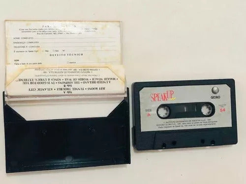 Fita Cassete Antiga Os Simpsons Speak Up