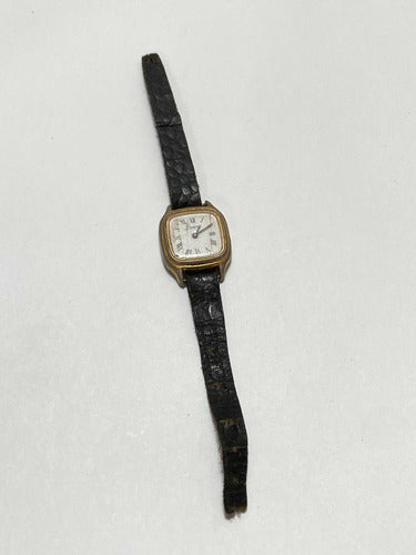 Relógio Antigo Leroy Dourado