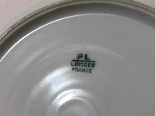 Pratos Antigos De Porcelana França Marca Limoges