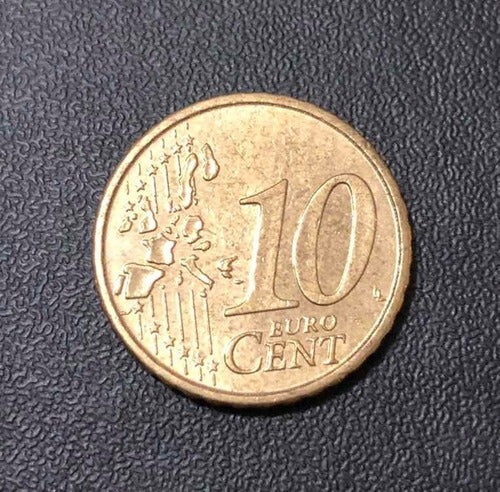 Antiga Moeda Alemanha 10 Euro Cent 2002 #lote03