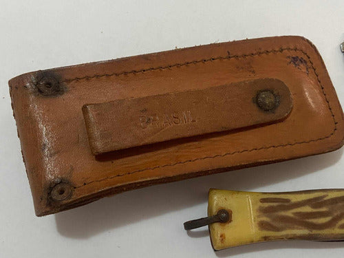 Canivete Antigo Cimo Inox Com Capa