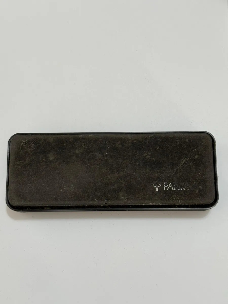 Estojo Antigo Caneta Parker Original Certificado De Garantia