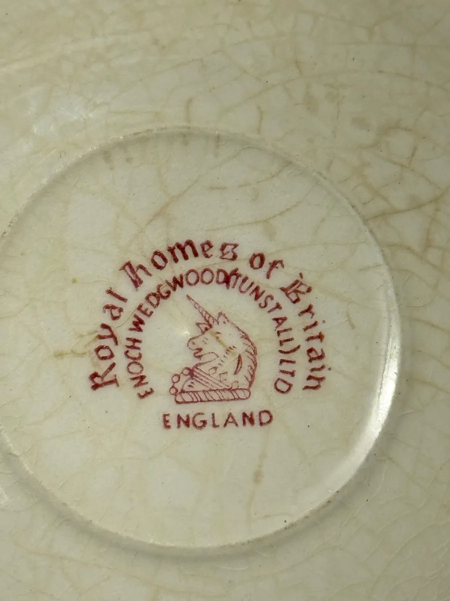 Prato Antigo Inglês Royal Homes Of Britain Enoch Wedgwood