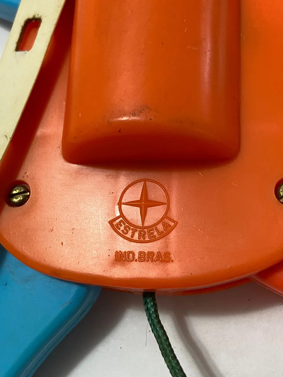 Brinquedo Palhaço Dancarino Antigo Estrela Anos 70