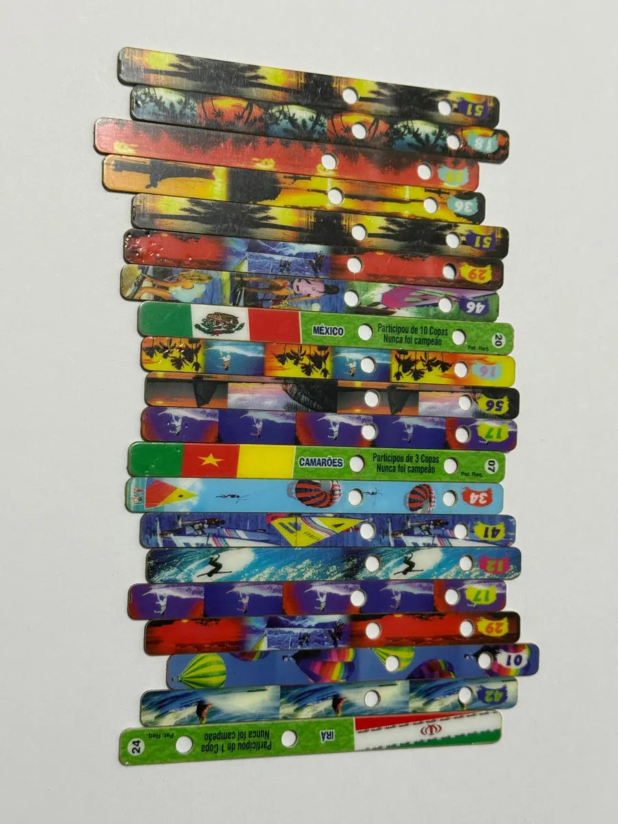 Lote 20 Palitos Stickibon Antigos Originais Raros