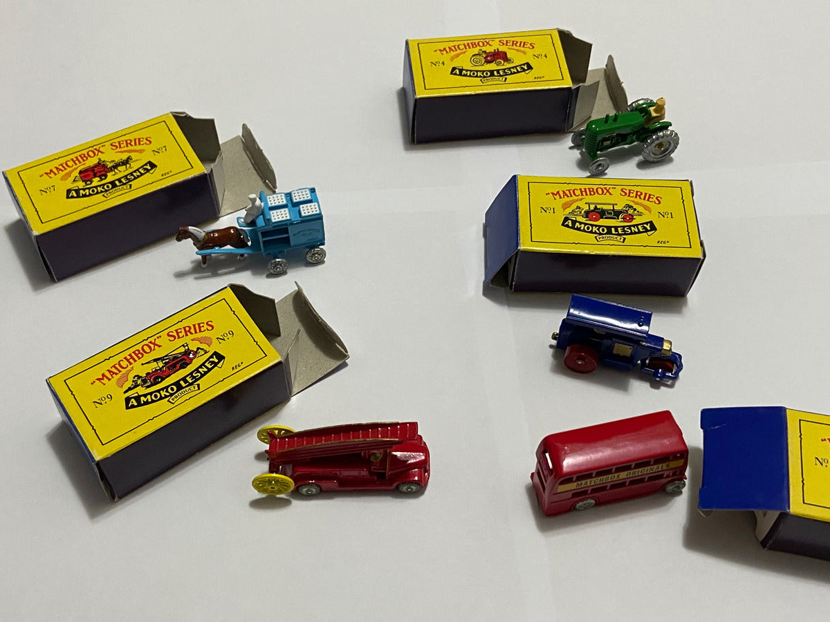 Miniaturas Matchbox Jcp 5 Pack Originals Moko Lesney Raro Único