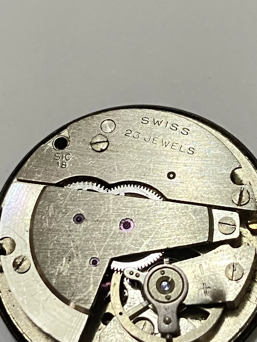 Relógio Antigo Sicura Submarine 400 23 Jewels -maquina Peças