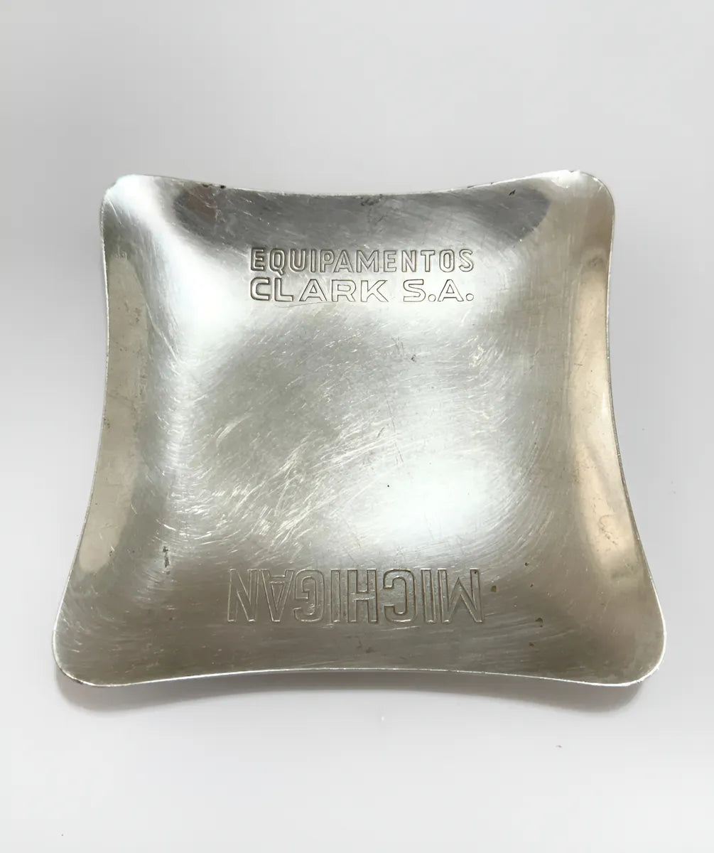 Cinzeiro Antigo Clark S.A. Michigan Alumínio