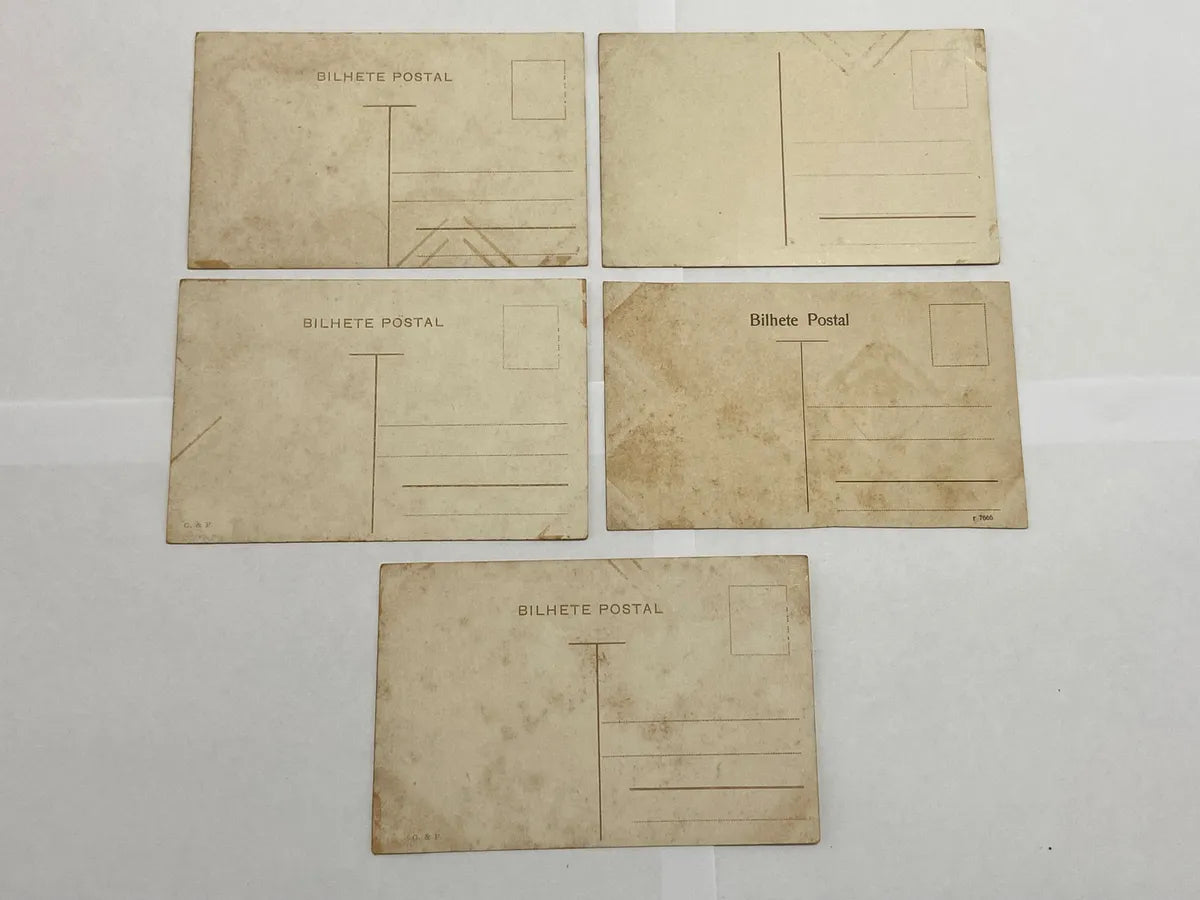 Cartões Postais Antigos De Lisboa E Sintra - Portugal