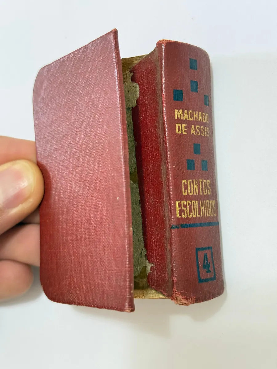 Livro Miniatura Contos Escolhidos Iv Machado De Assis 1963