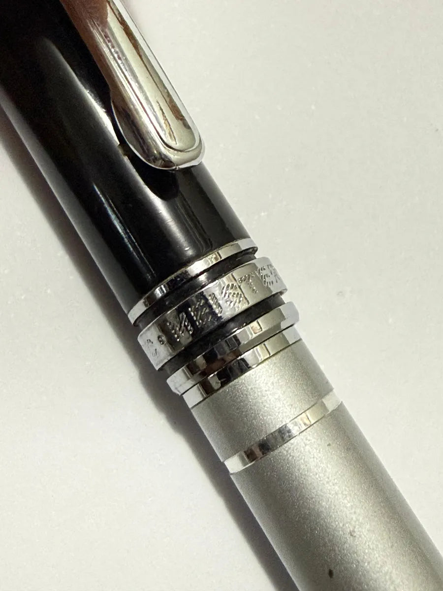 Caneta Tinteiro Montblanc Meisterstück Preta/prata