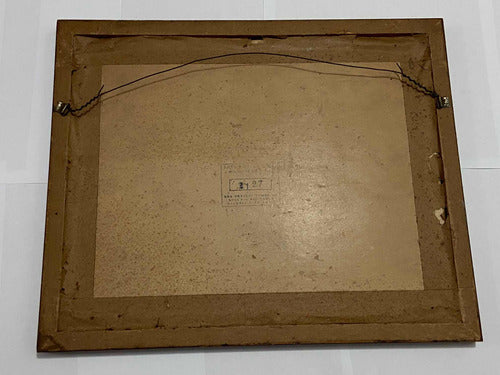 Quadro Antigo Paris Arco Do Triunfo Assinado Marius Girard