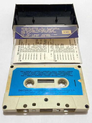 Antiga Fita Cassete K7 Antiga The Beatles Rarities