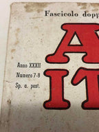 Revista Antiga De Automóveis Auto Italiana 1951