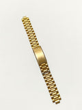 Pulseira De Relógio Antiga Dourada Technos 18mm