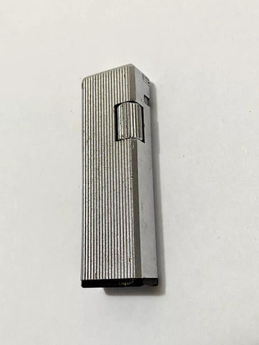 Isqueiro Antigo Japonês Cor Prata - Bravo Japan