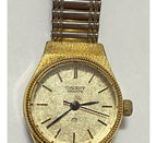 Relógio Antigo Orient Quartz Japan Dourado