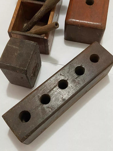 Kit Molde Antigo Recarga Limpeza Munição Arma