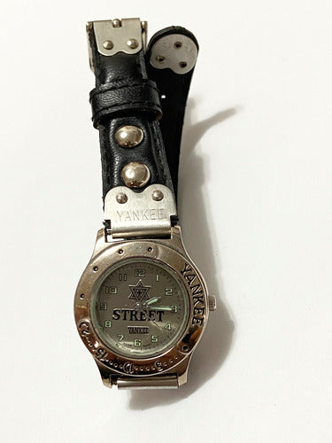 Relógio Antigo Yankee Street Anos 80 Prata