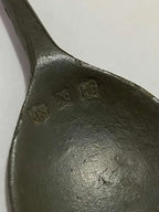 Colher Antiga De Metal Com Marca Mg