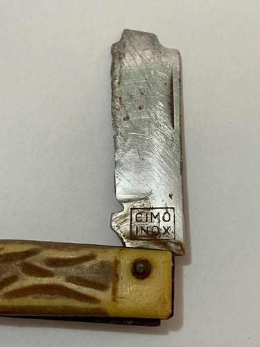 Canivete Antigo Cimo Inox Com Capa