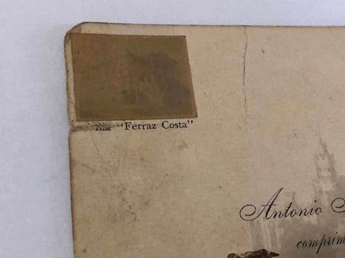 Cartão Postal Antigo 1895