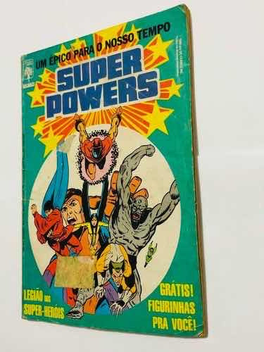 Gibi Antigo Super Powers 1a Edição