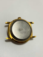 Relógio Antigo Raketa Fabricado Na Russia Dourado E Vermelho