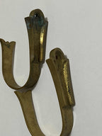 Suportes Antigos De Bronze Para Cortina Lote 3