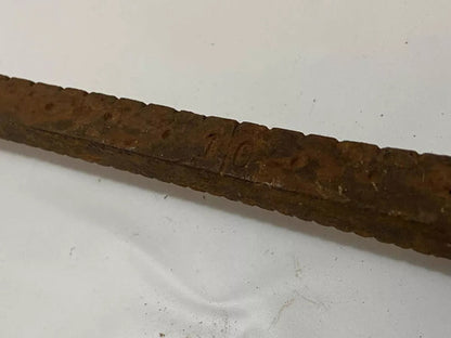 Balança Antiga Séc Xix De Ferro Varão 50kg