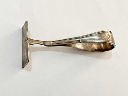 Antigo Raspador Talher Pazinha Cor Prata