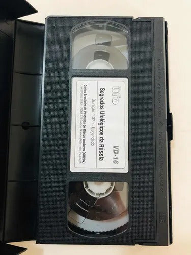Fita Antiga Vhs Discos Voadores Ovni Alienigena