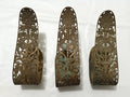 Suportes De Bronze Antigo Para Cortina Lote 3