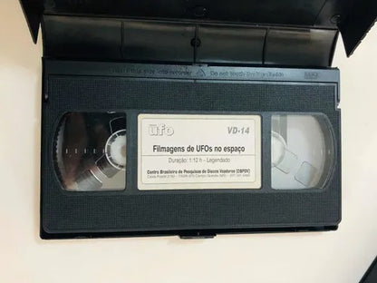 Fita Antiga Vhs Discos Voadores Ovni Alienigena