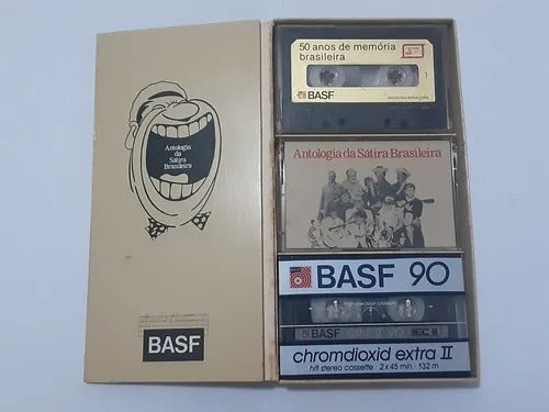Antiga Fita Cassete K7 - Antologia E Memorias Brasileiras