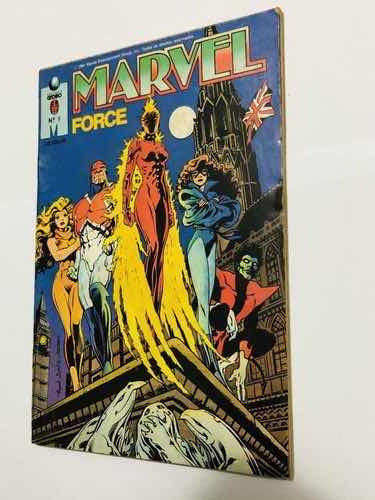 Hq Gibi Antigo Marvel Force 1ª Edição