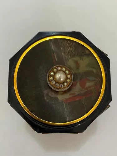 Antigo Porta Joias Caixa De Musica Desenho Oriental Funciona