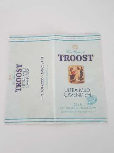 Embalagem Antiga De Tabaco Cigarro Troost