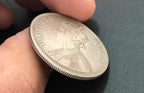 Antiga Moeda De Prata 1875 India 1 Rupia
