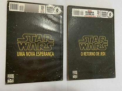 Antigo Gibi Mangá Star Wars - Lote 2