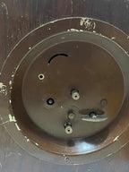 Relógio Antigo De Mesa Marca Madera Caixa Em Madeira Nobre