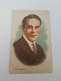 Cartão Postal Antigo Ator Antônio Moreno Retrato Colorido