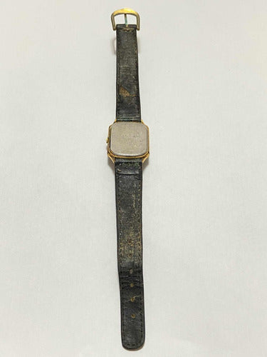Relógio Antigo Orient Quartz Dourado Zfm-195