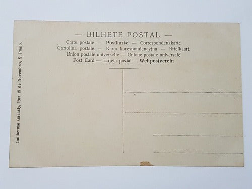 Cartões Postais Antigos De São Paulo Guilherme Gaensly