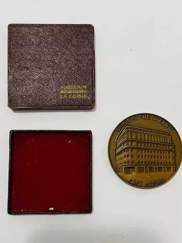 Medalha Antiga 1955 Rio De Janeiro Edif Sul America