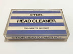 Fita Cassete K7 Antiga De Limpeza Tdk Head Cleaner
