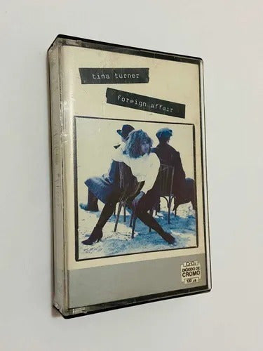 Antiga Fita Cassete K7 Tina Turner Foreign Affair