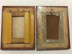 Quadros Antigos Pintura Vaso Flores Assinados